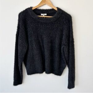 FRNCH • Black Eyelash Sweater